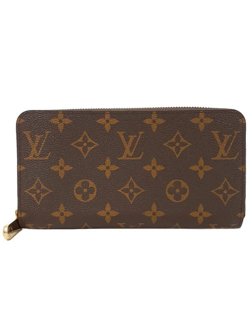 Louis Vuitton Monogram Zippy Wallet Round Zipper Long